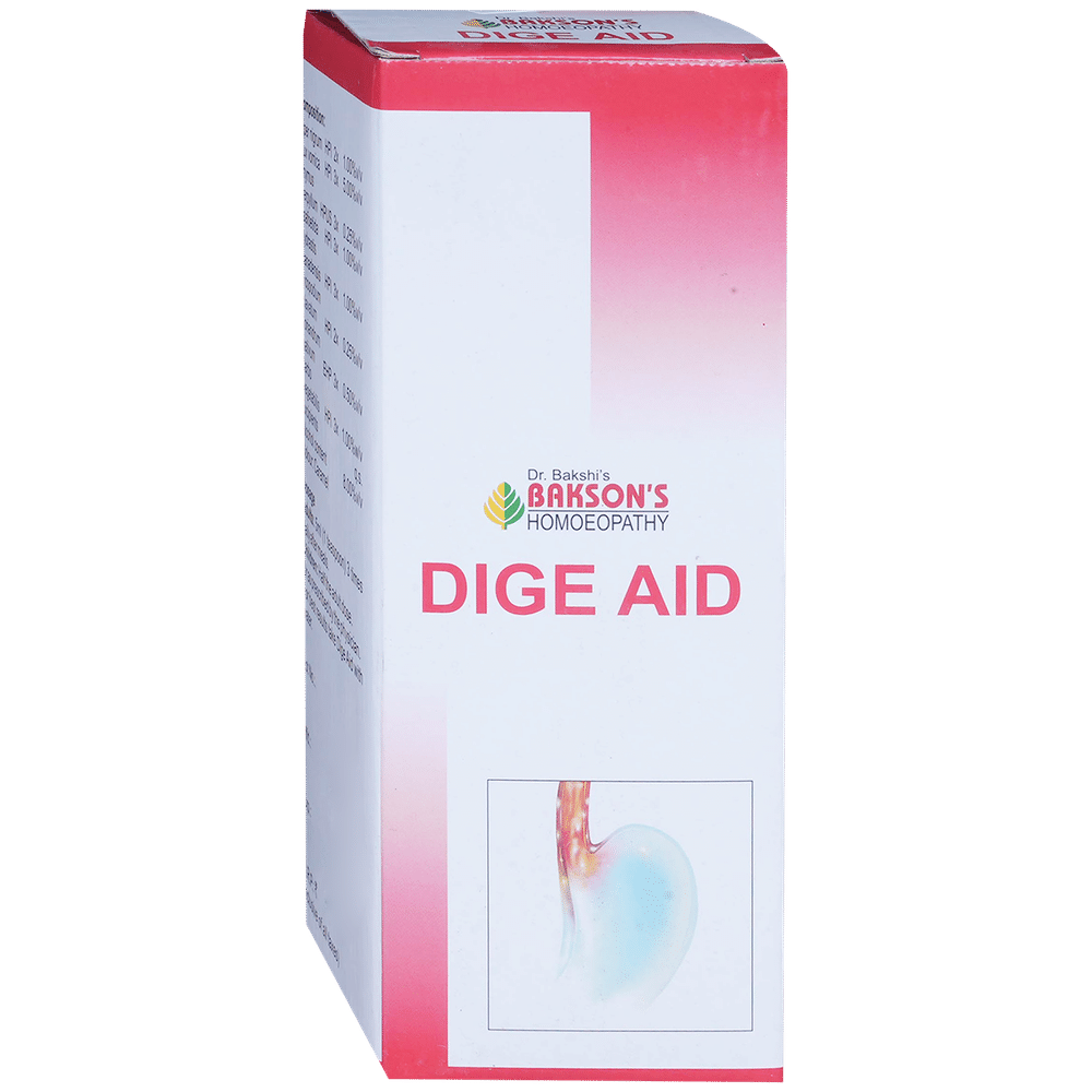 Bakson's Homeopathy Dige Aid Syrup