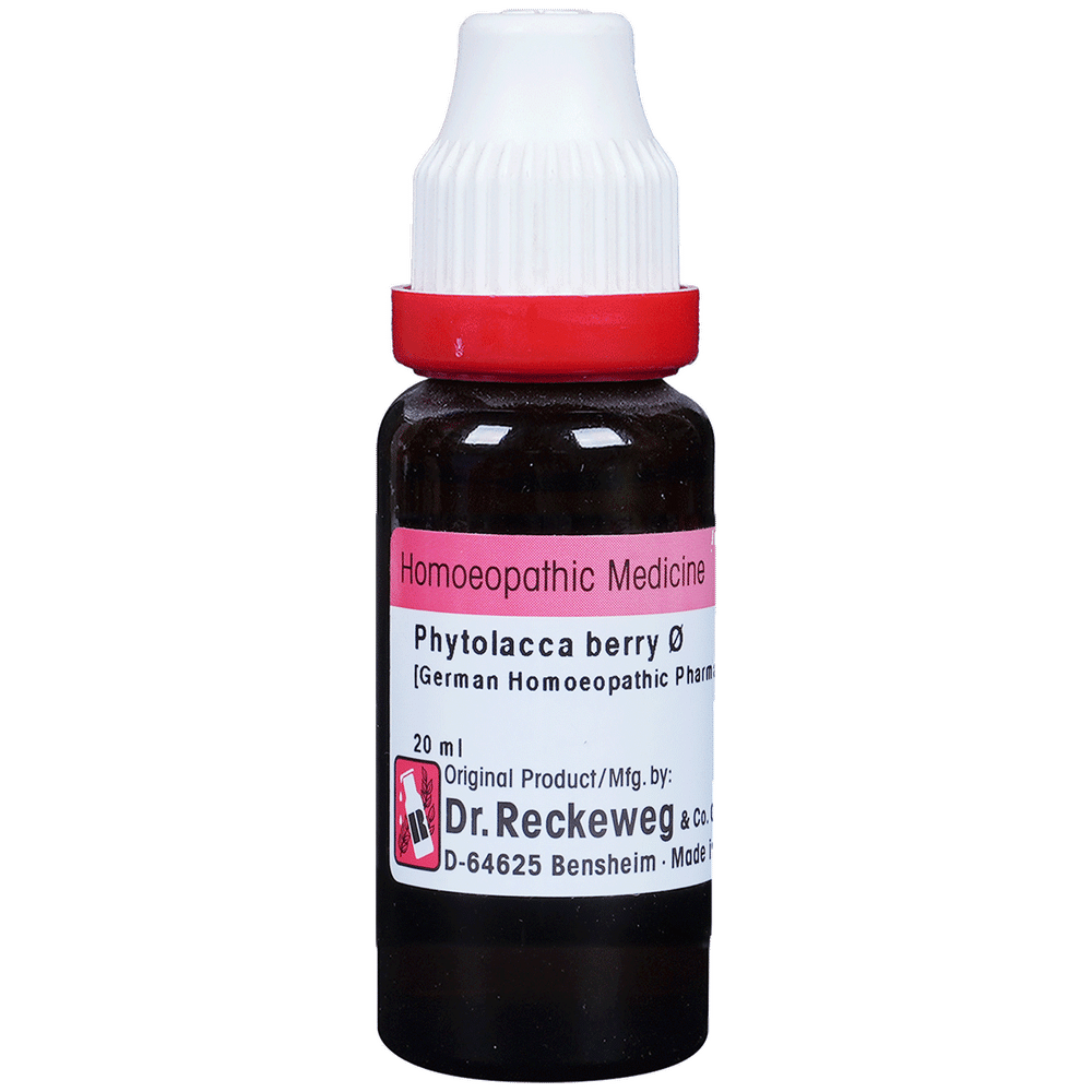 Dr. Reckeweg Phytolacca Berry Mother Tincture Q