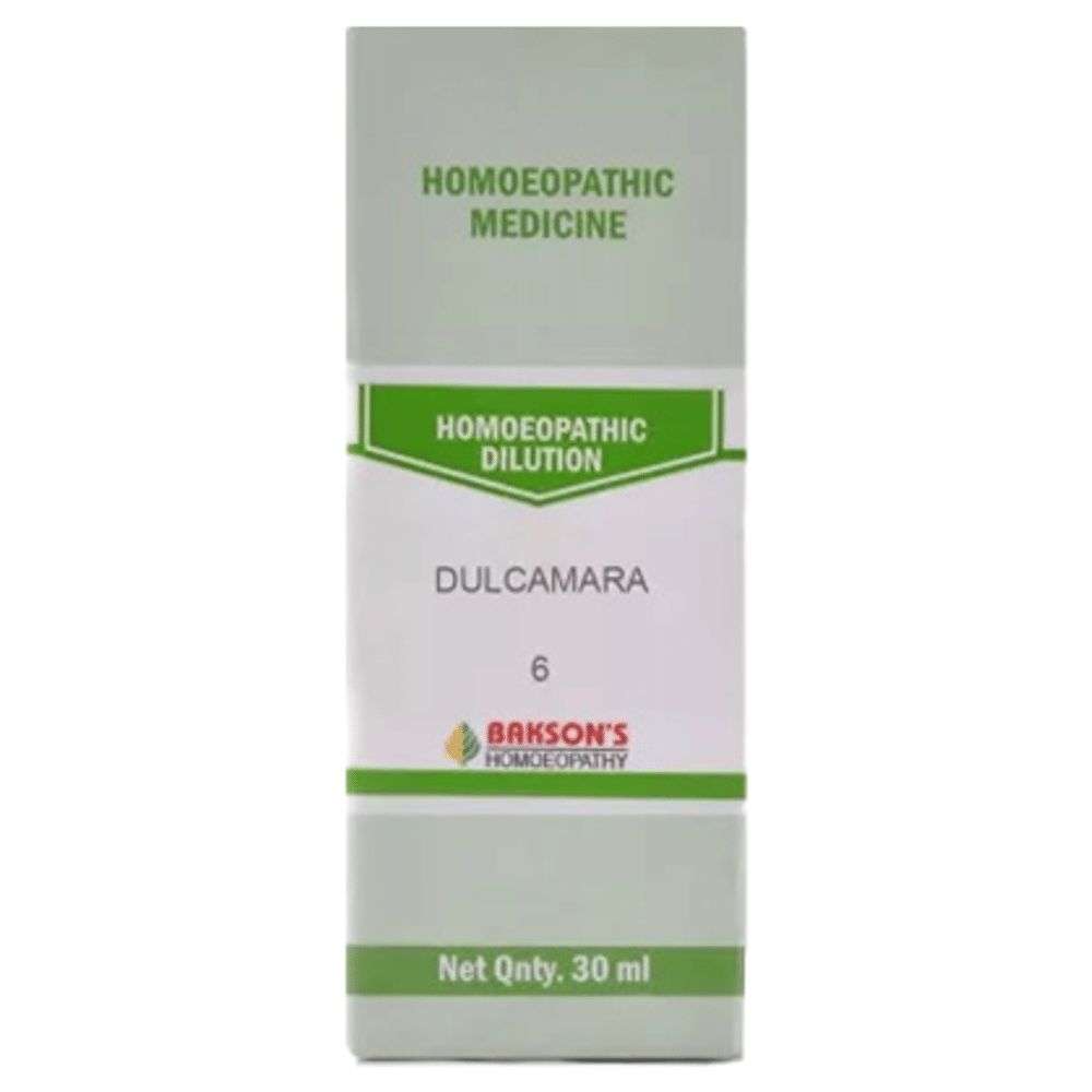 Bakson's Homeopathy Dulcamara Dilution 6 CH