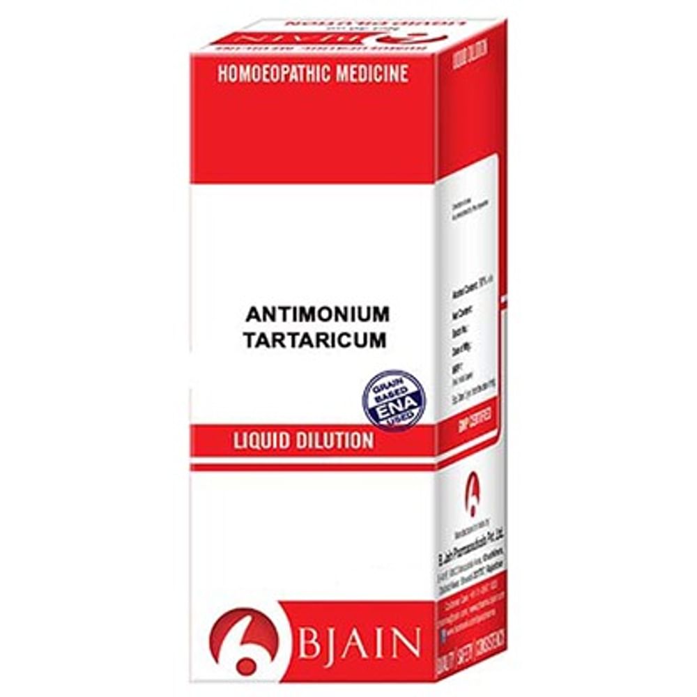 Bjain Antimonium Tartaricum Dilution 50M CH