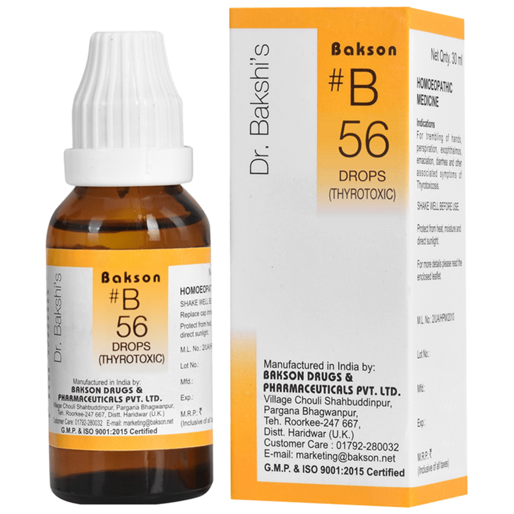 Bakson B56 Thyrotoxic Drop