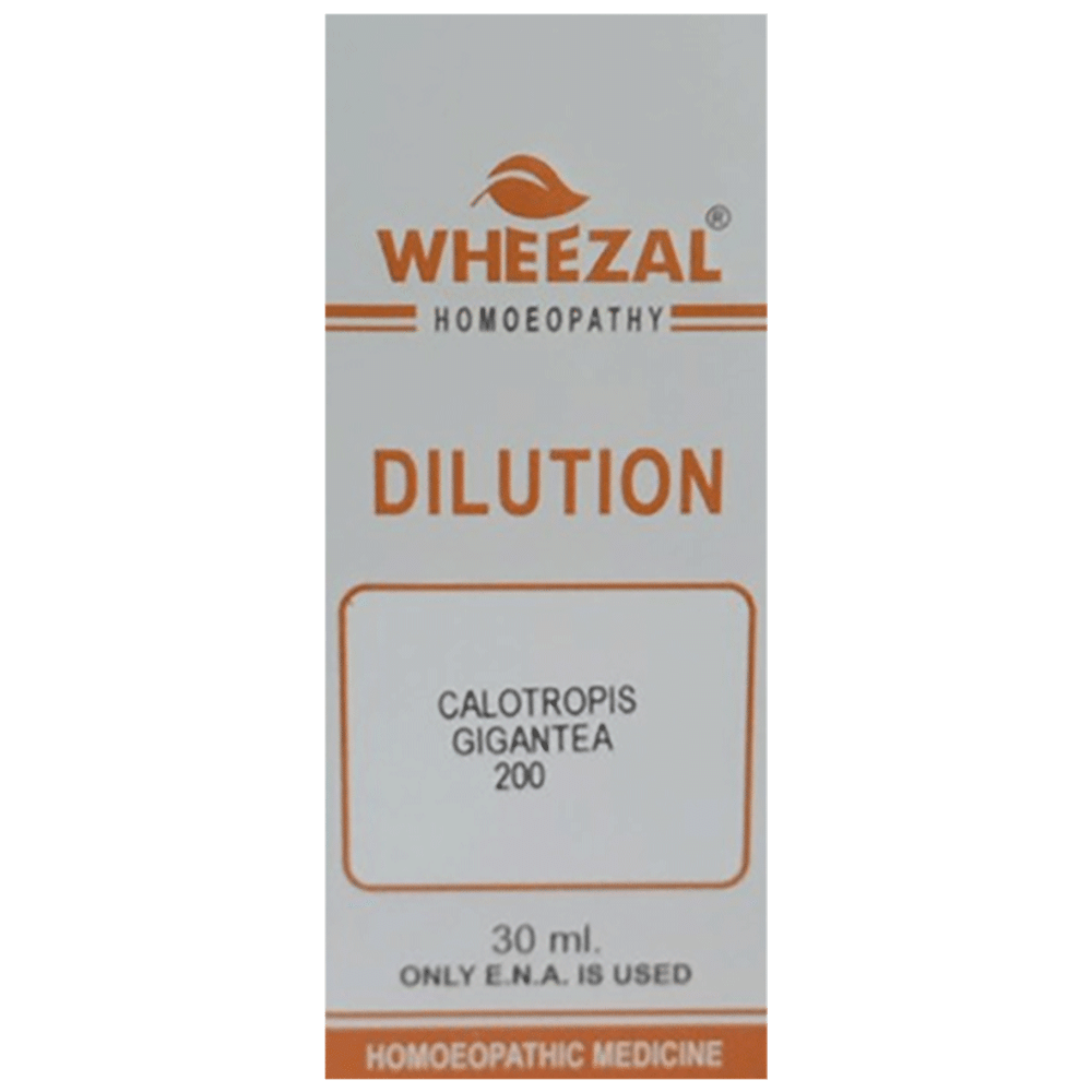 Wheezal Calotropis Gigantea Dilution 200