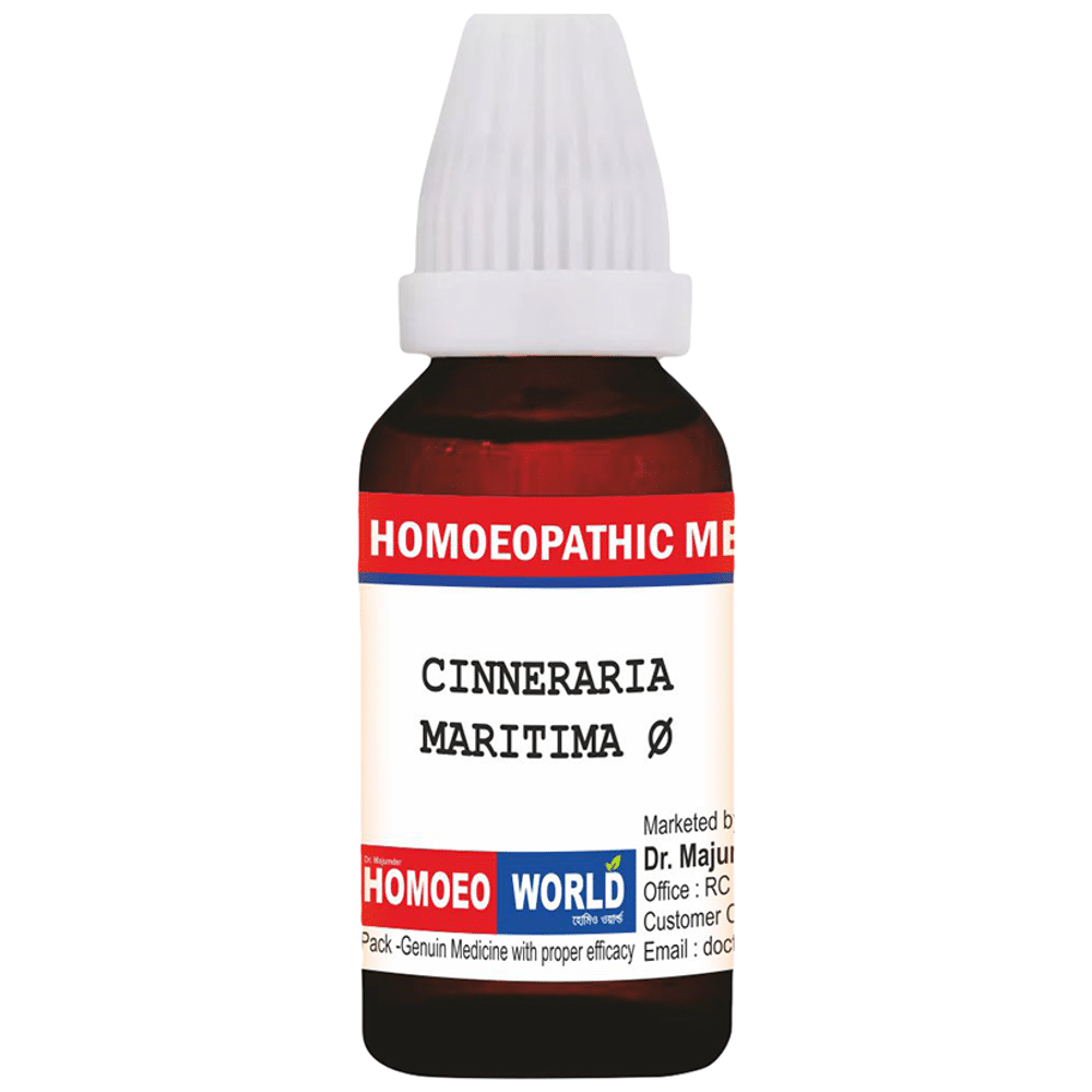 Dr. Majumder Homeo World Cineraria Maritima Mother Tincture (30ml Each) Q