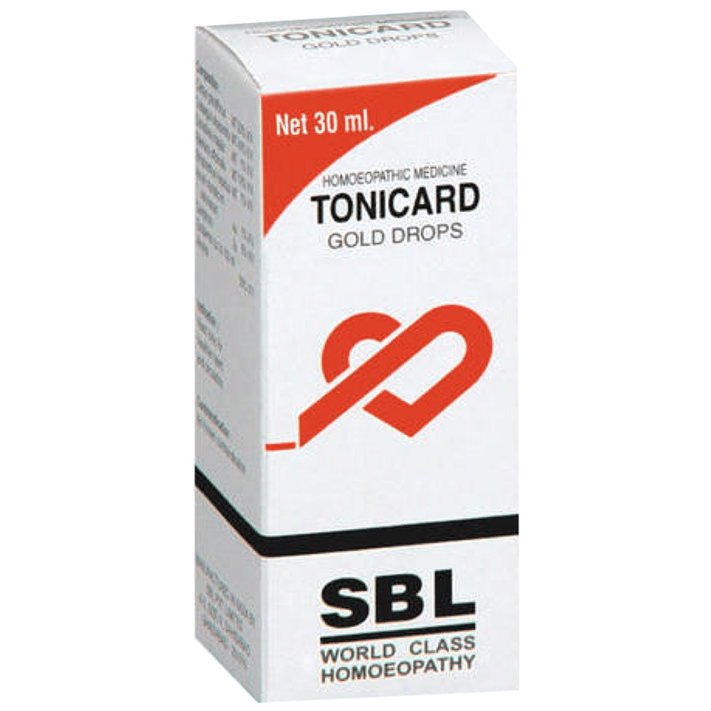 SBL Tonicard Gold Drop Homeopathic Medicine