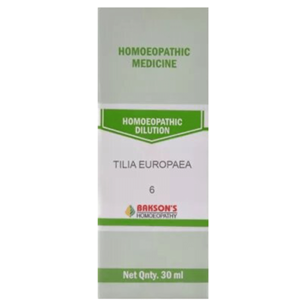 Bakson's Homeopathy Tilia Europaea Dilution 6 CH