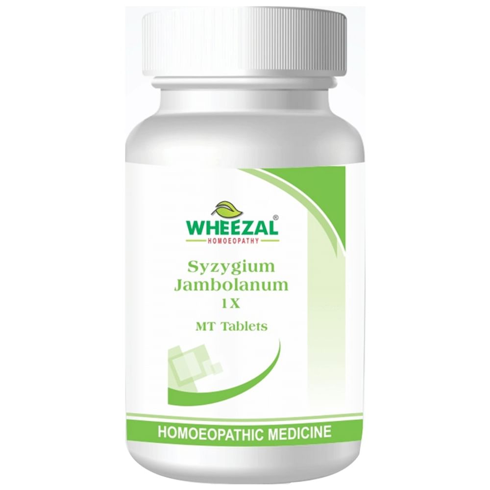 Wheezal Syzygium Jambolanum 1X MT Tablet