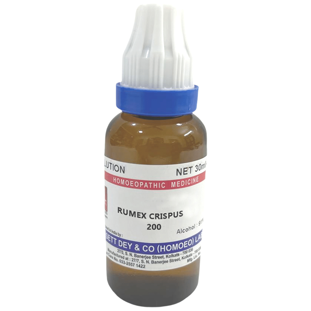 Sett Dey Rumex Crispus Dilution 200