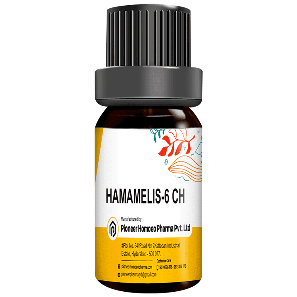 Pioneer Pharma Hamamelis Globules Pellets Multidose Pills 6 CH