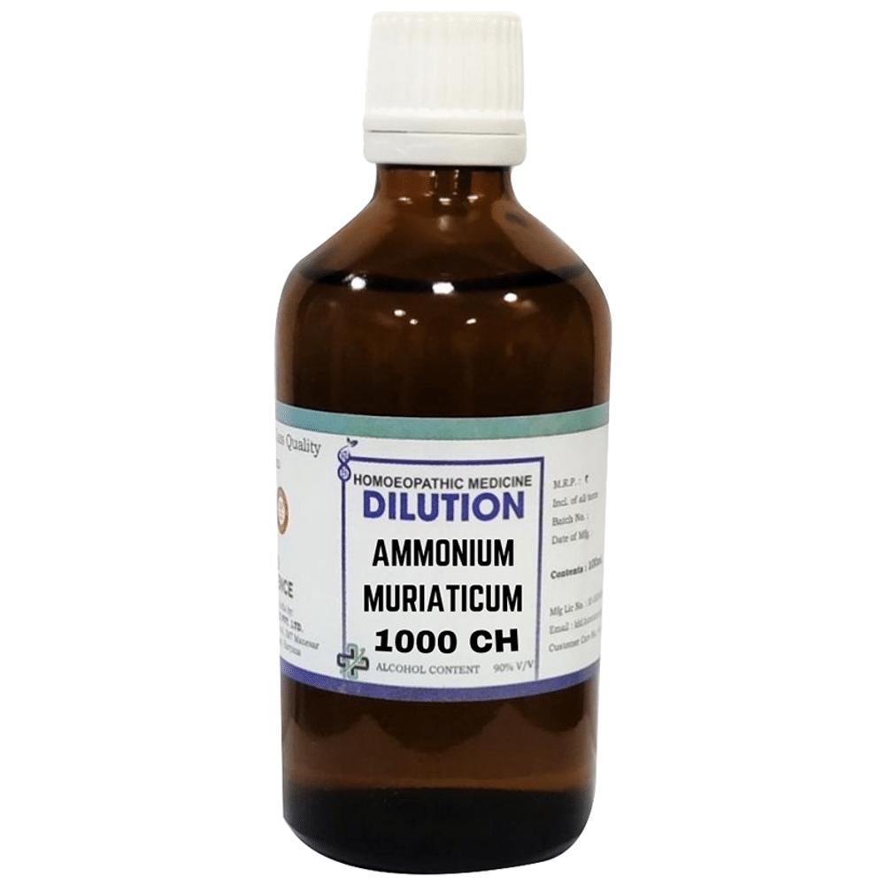 LDD Bioscience Ammonium Muriaticum Dilution 1000 CH