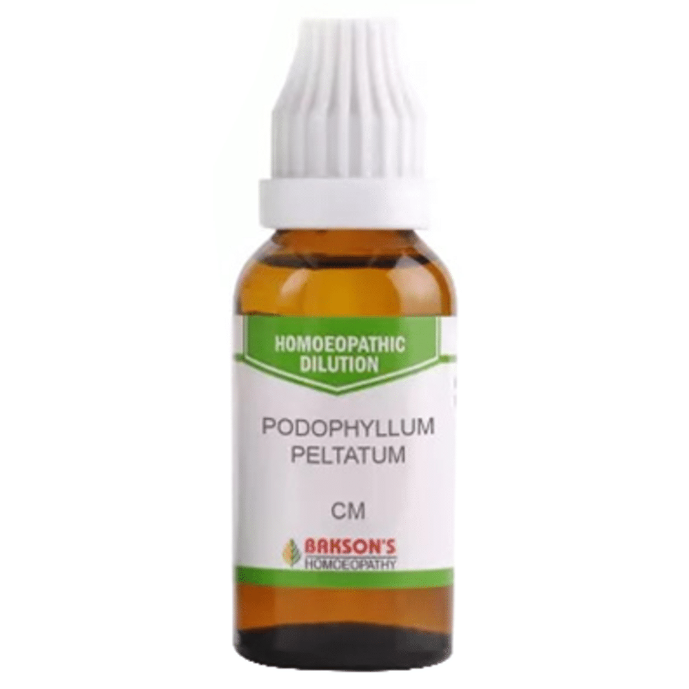 Bakson's Homeopathy Podophyllum Peltatum Dilution CM