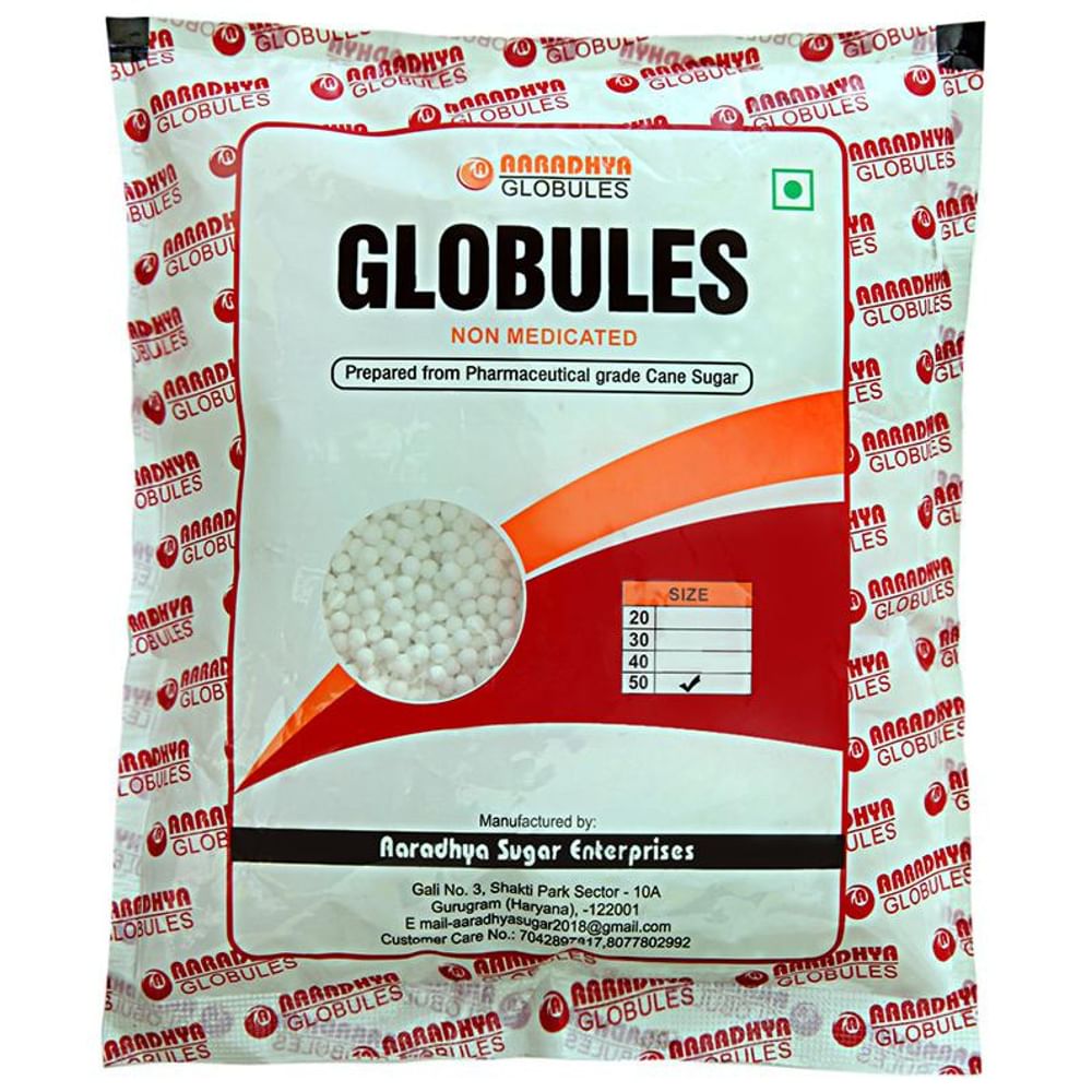 Aaradhya Sugar Globules Size 50