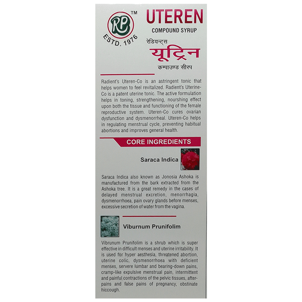 Radient Uteren Tonic Sugar Free