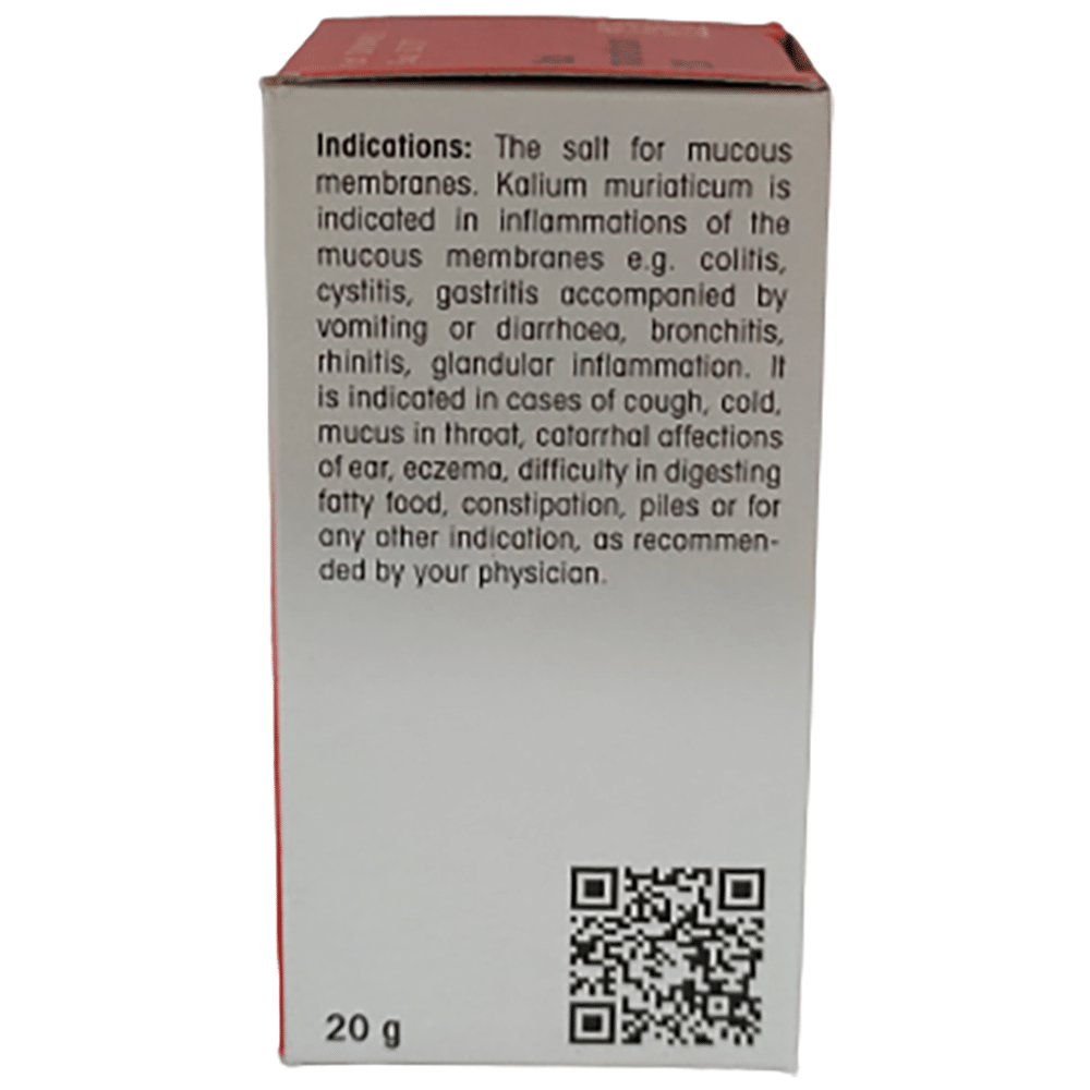 Dr Reckeweg &Co.gmbH Kali Muricaticum Biochemic Tablet 12X