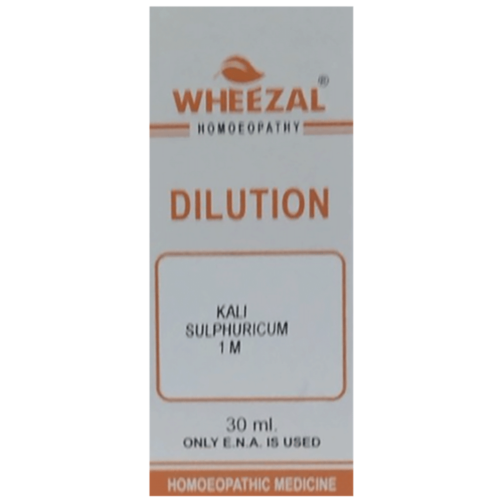 Wheezal Kali Sulphuricum Dilution 1M