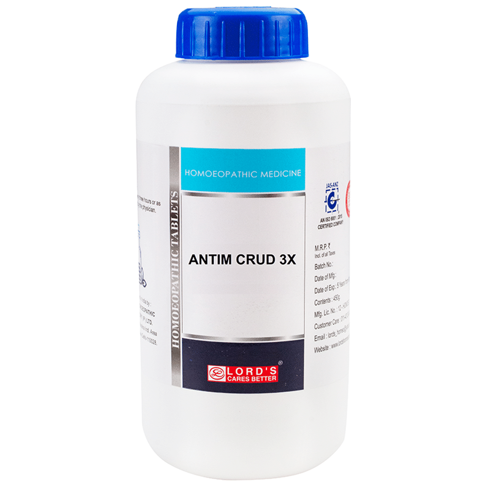 Lord's Antim Crud Trituration Tablet 3X