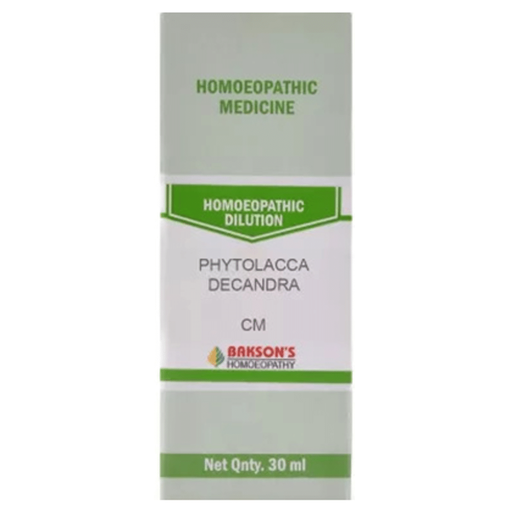 Bakson's Homeopathy Phytolacca Decandra Dilution CM