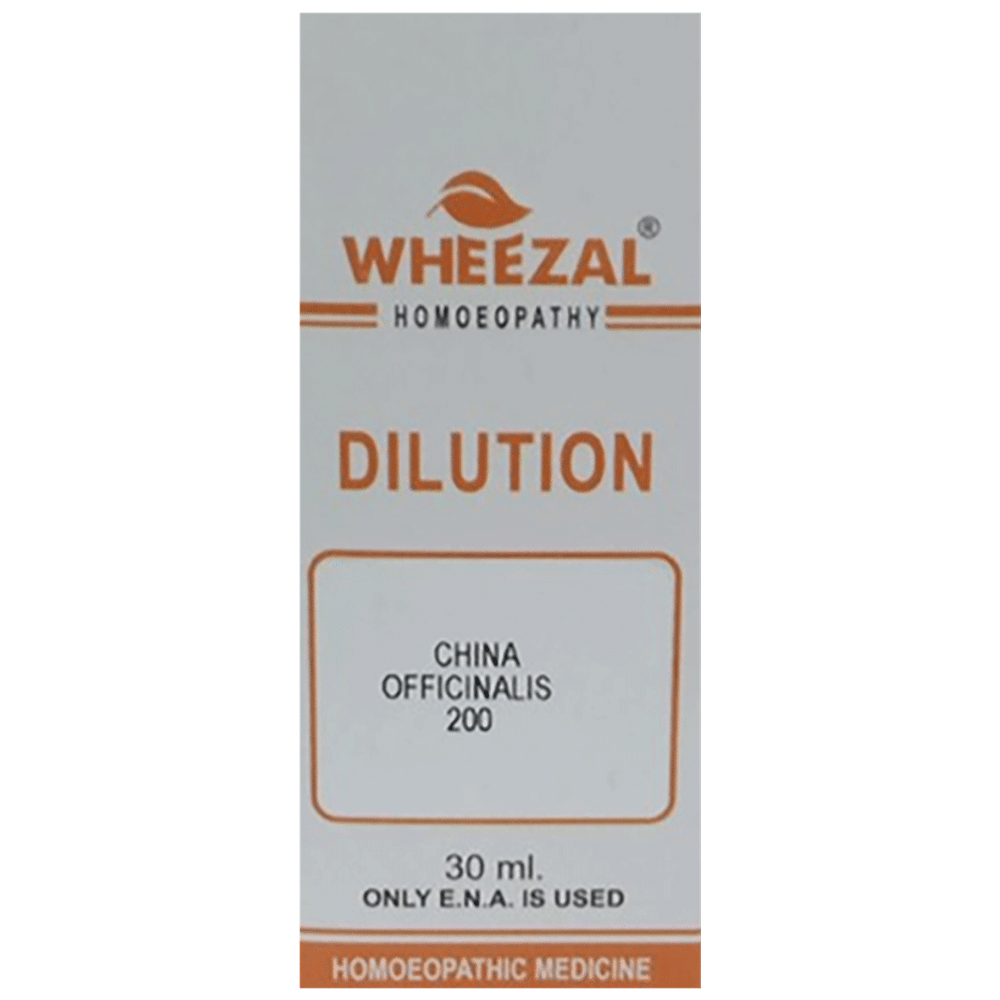 Wheezal Cinchona Officinalis Dilution 200