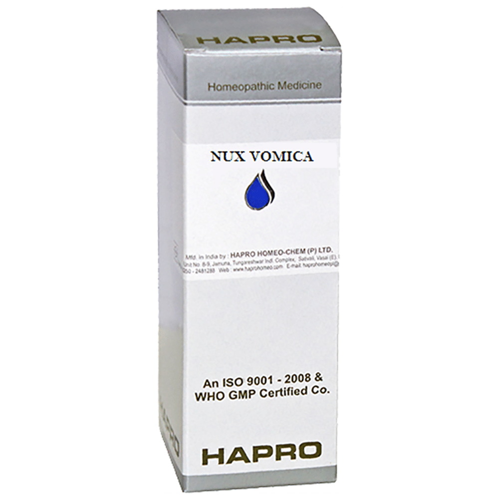 Hapro Nux Vomica Dilution 10M