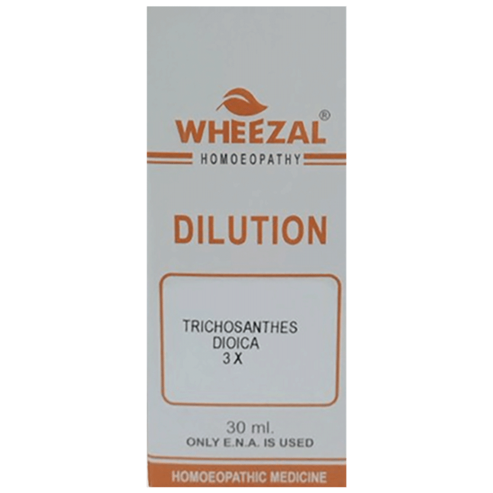 Wheezal Trichosanthes Dioica Dilution 3X