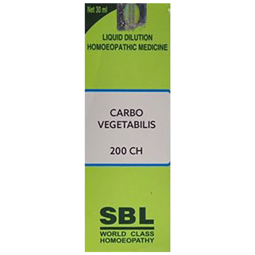 SBL Carbo Vegetabilis Dilution 200 CH