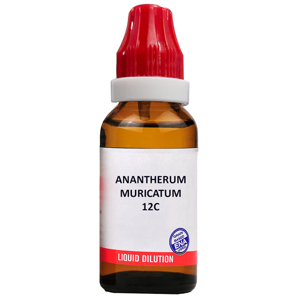 Bjain Anantherum Muricatum Dilution 12C