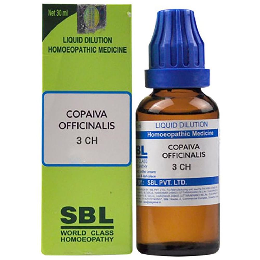 SBL Copaiva Officinalis Dilution 3 CH