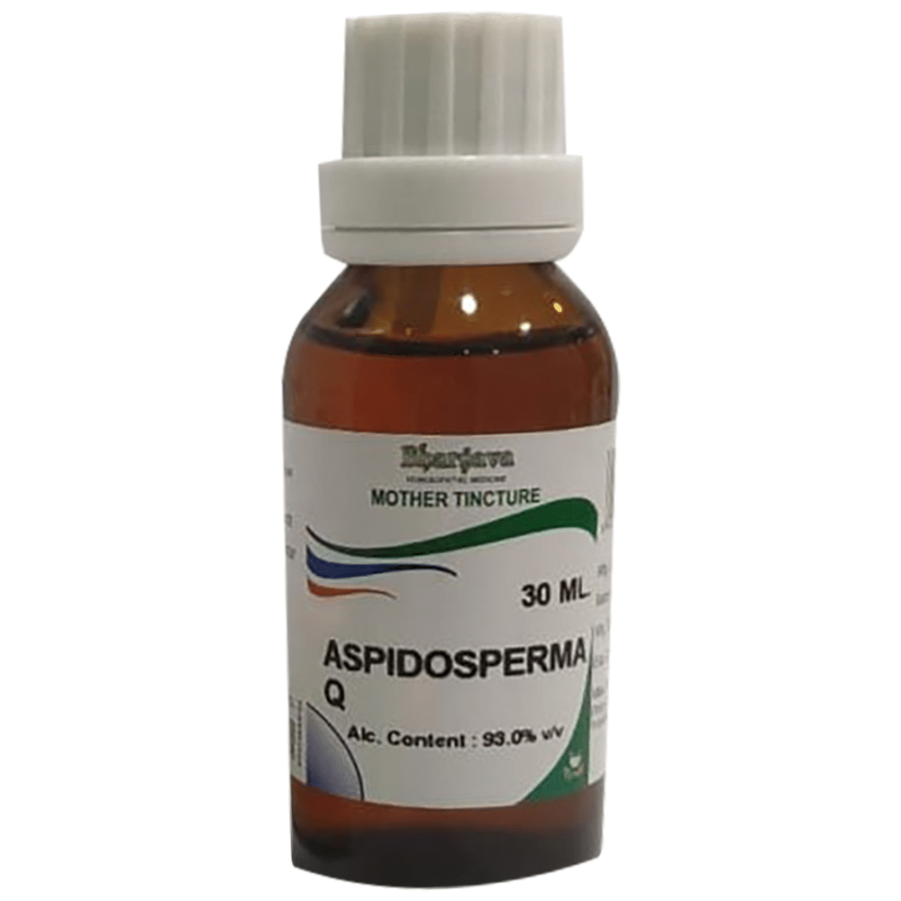 Bhargava Aspidosperma Q Mother Tincture