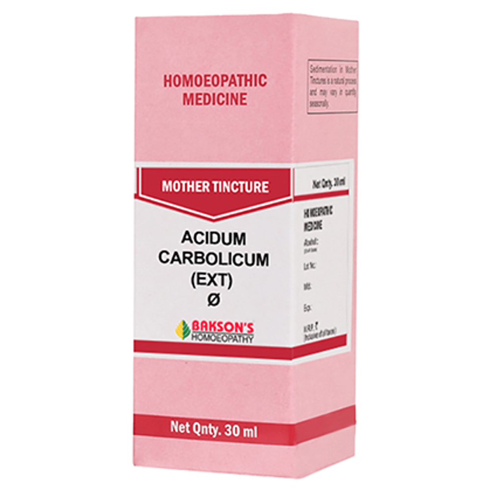 Bakson's Homeopathy Acidum Carbolicum (Ext) Mother Tincture Q