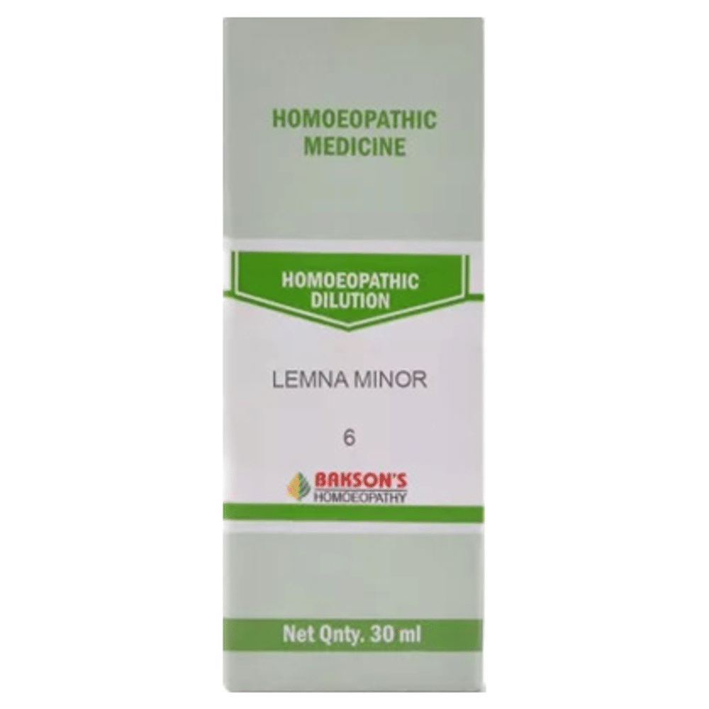 Bakson's Homeopathy Lemna Minor Dilution 6 CH