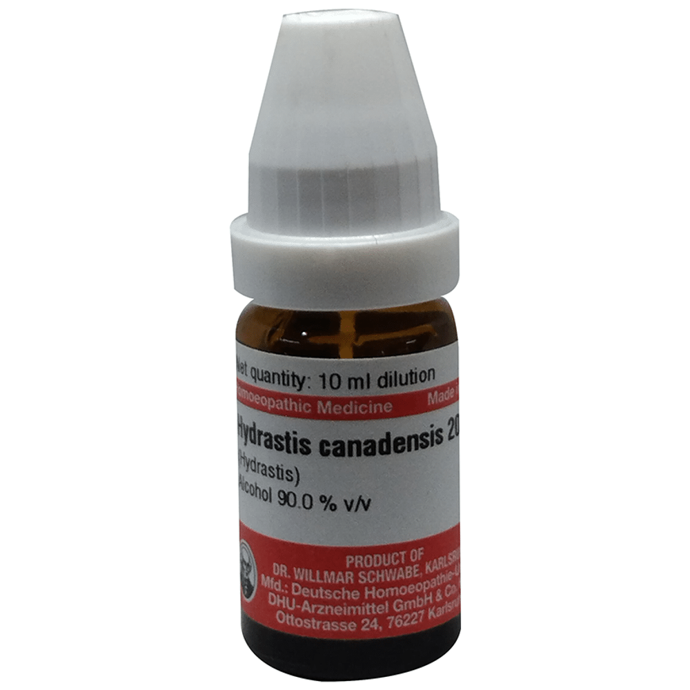 Dr Willmar Schwabe Germany Hydrastis Canadensis Dilution 200