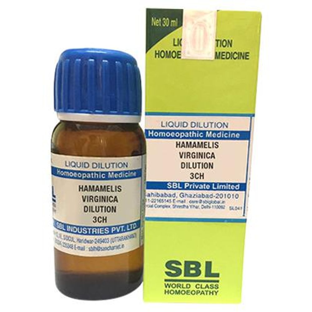 SBL Hamamelis Virginica Dilution 3 CH