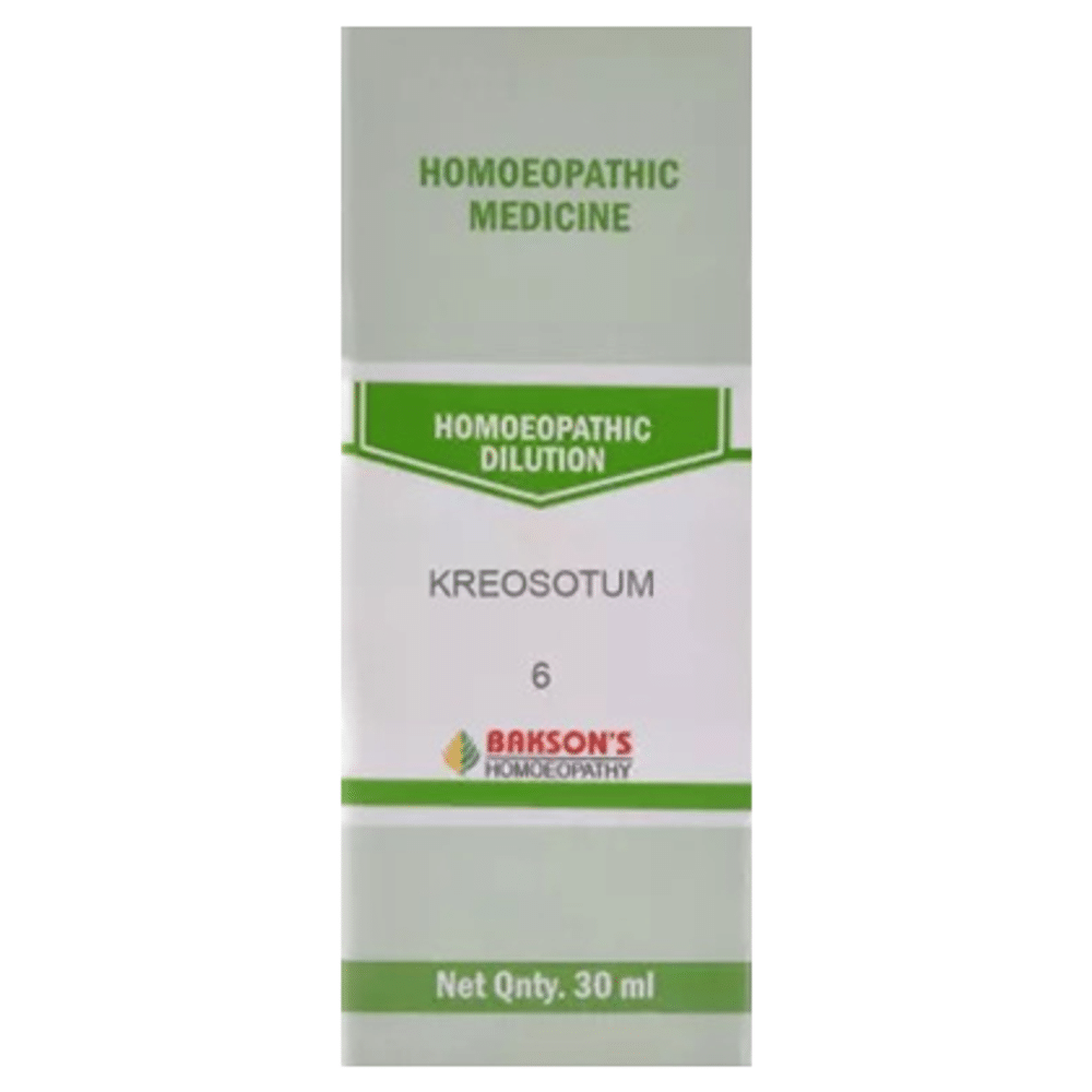 Bakson's Homeopathy Kreosotum Dilution 6 CH