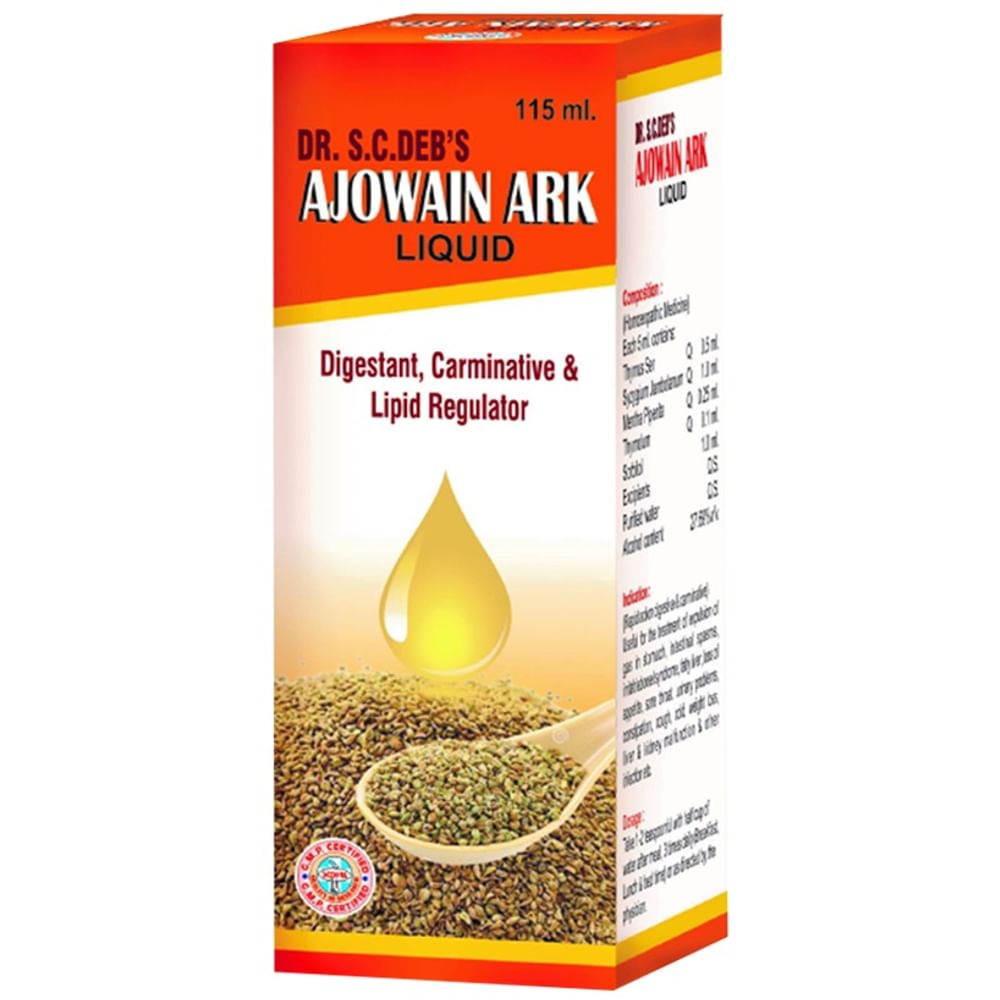 Dr. S.C.Deb's Ajowain Ark Syrup