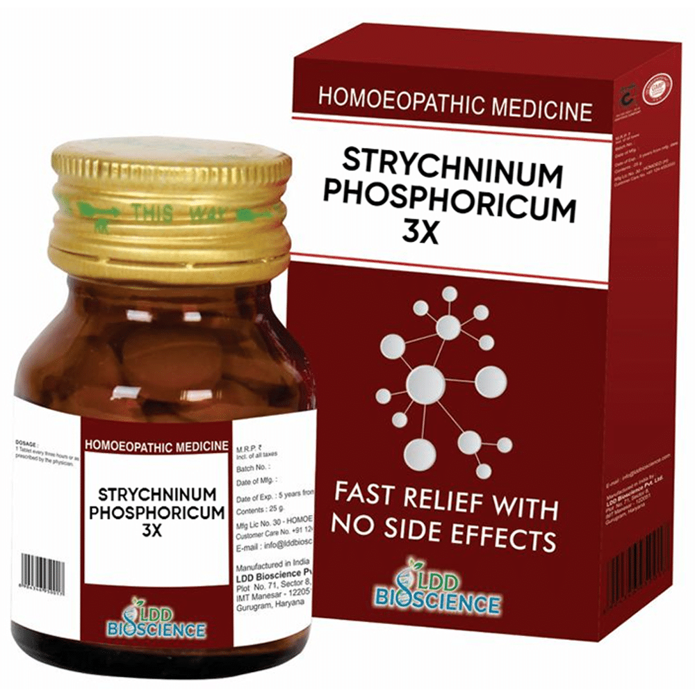 LDD Bioscience Strychninum Phosphoricum 3X