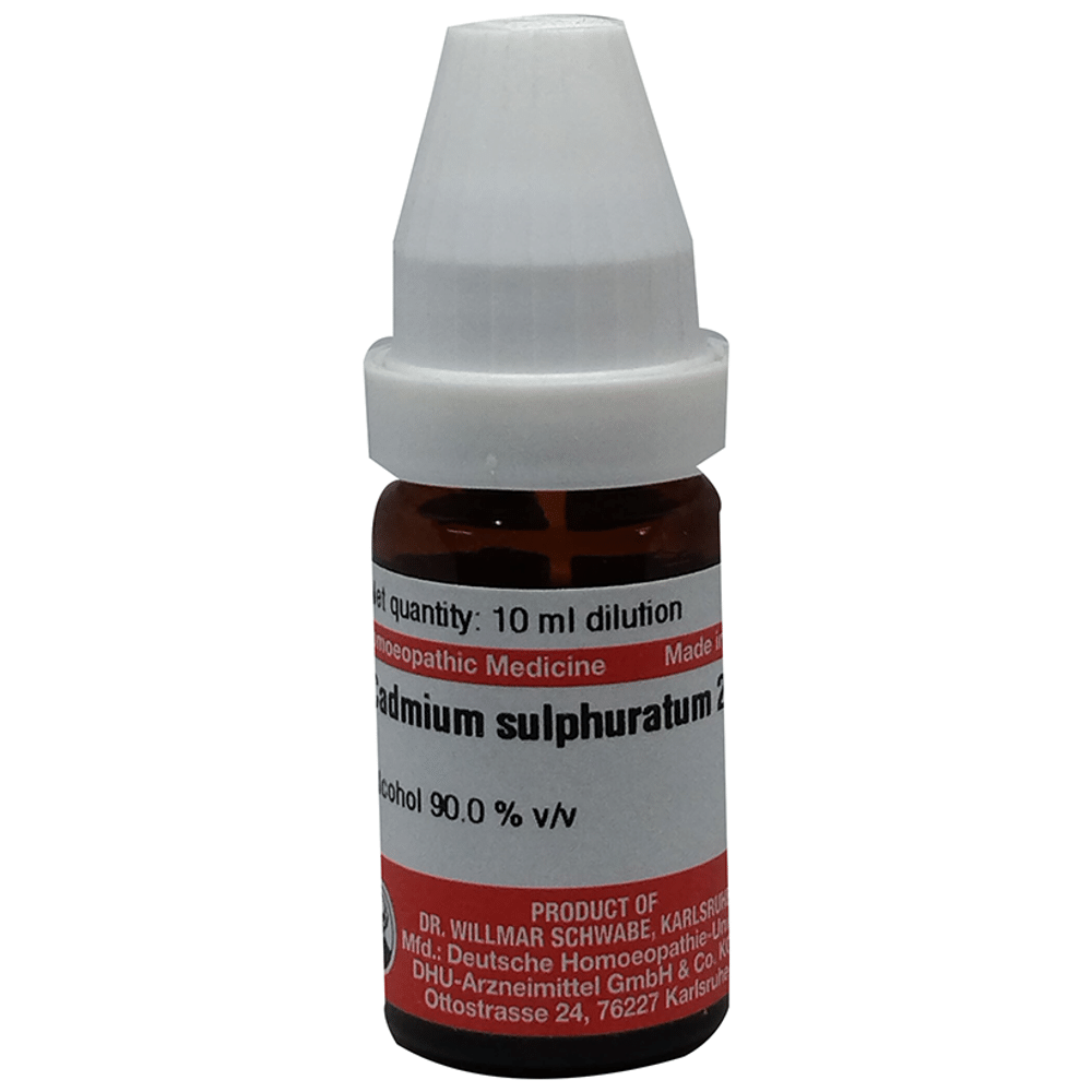 Dr Willmar Schwabe Germany Cadmium Sulphuratum Dilution 200