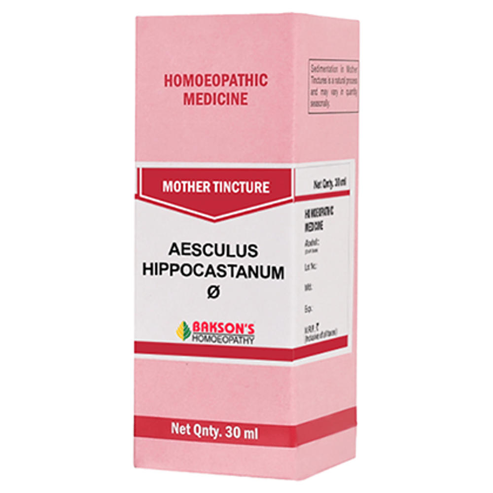 Bakson's Homeopathy Aesculus Hippocastanum Mother Tincture Q