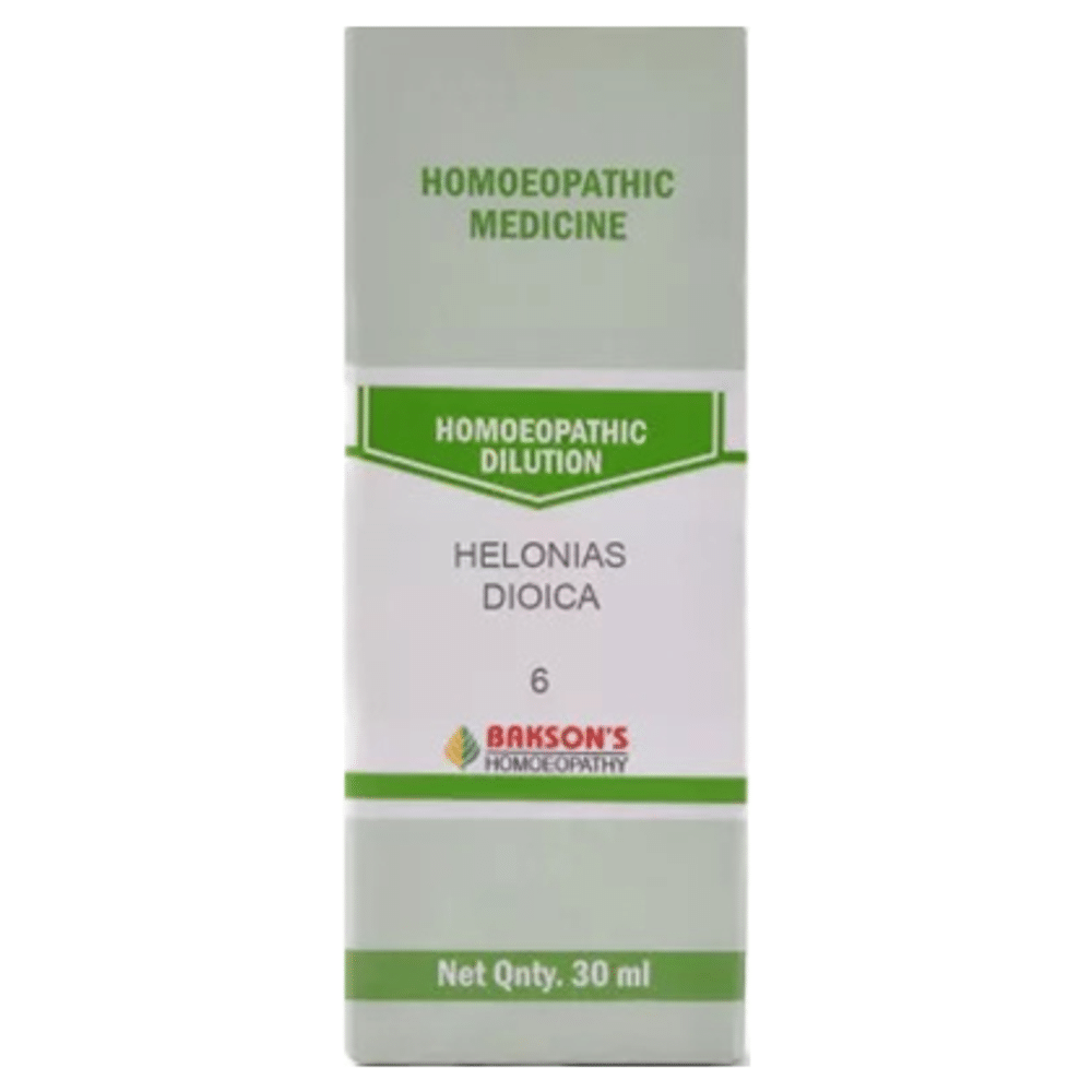 Bakson's Homeopathy Helonias Dioica Dilution 6 CH