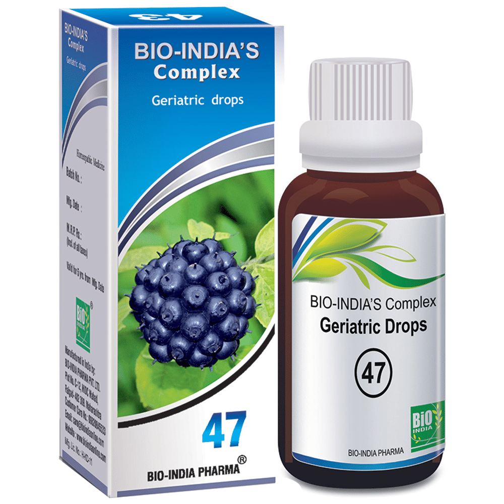 Bio India Complex 47 Geriatric Drop