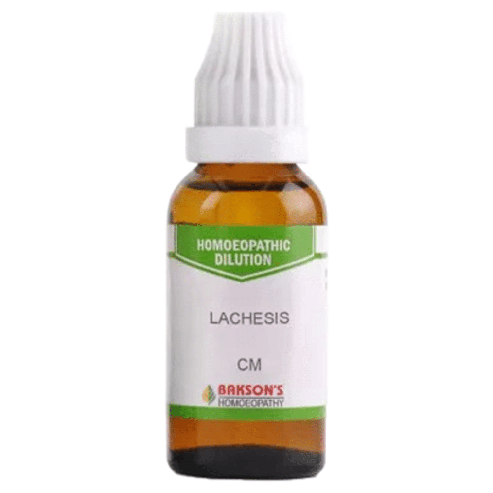 Bakson's Homeopathy Lachesis Dilution CM