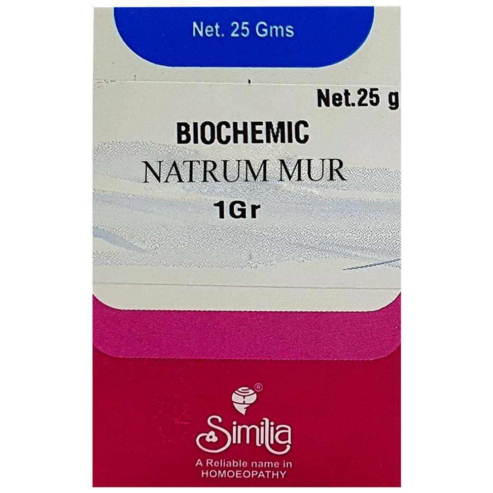 Similia Natrum Mur Biochemic Tablet 6X