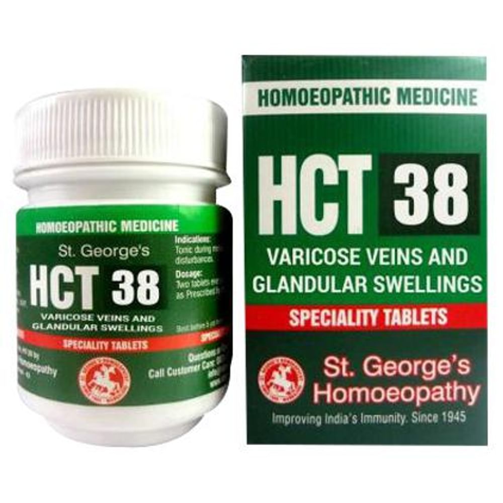 St. George’s HCT 38 Varicose Veins And Glandular Swellings Tablet