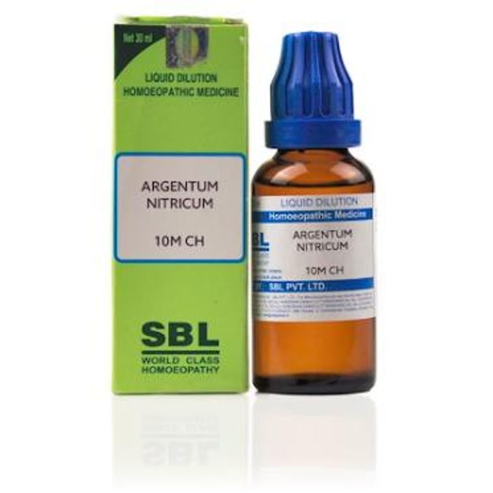 SBL Argentum Nitricum Dilution 10M CH