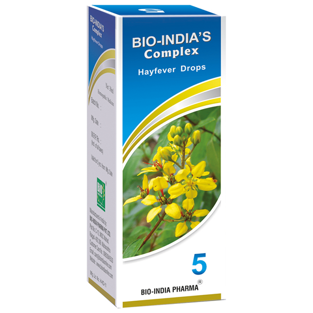 Bio India Complex 5 Hayfever Drop