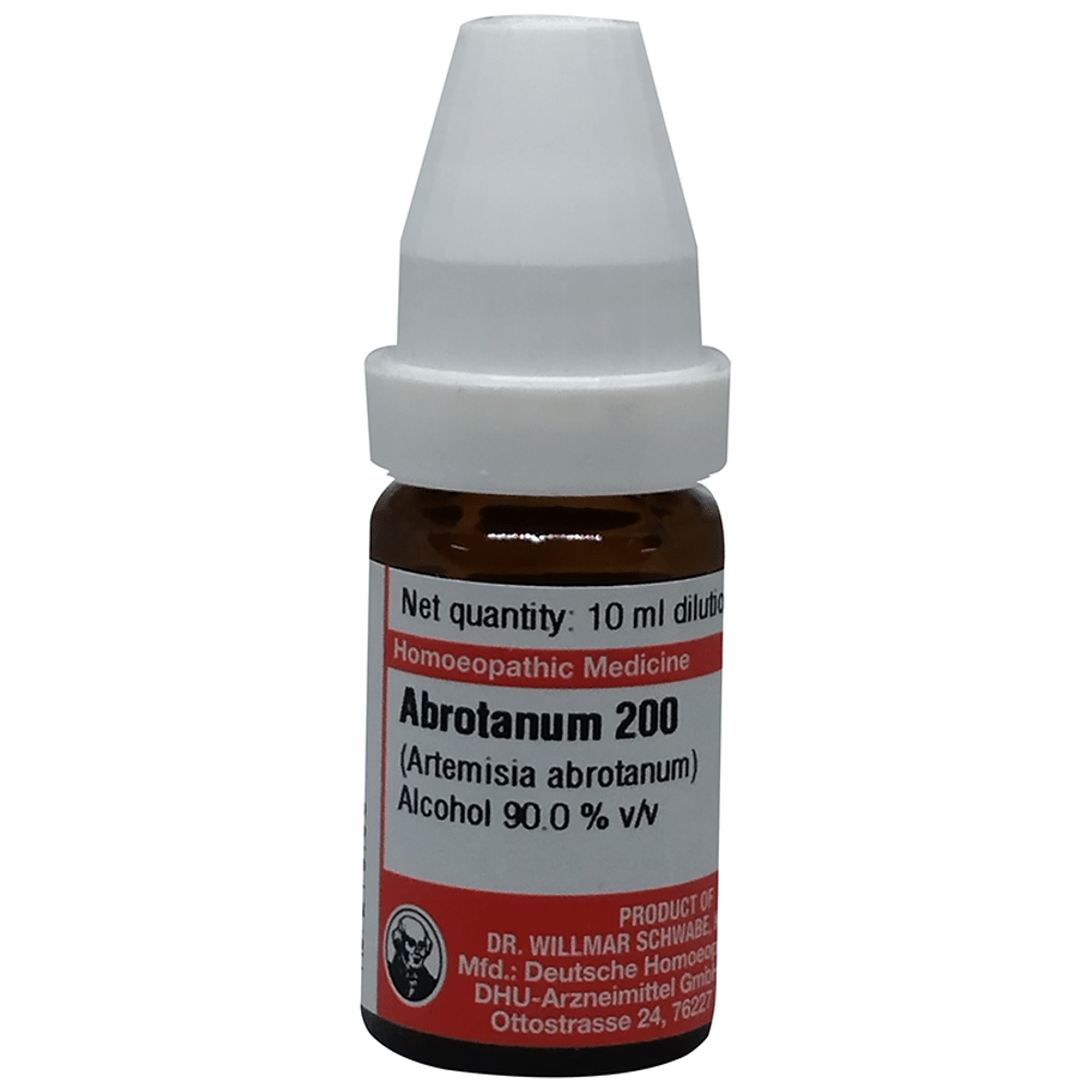 Dr Willmar Schwabe Germany Abrotanum Dilution 200