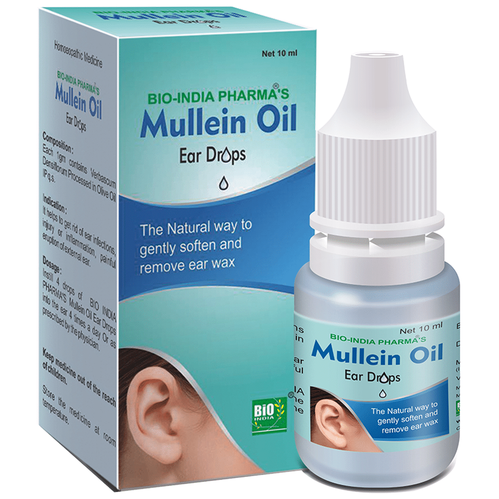 Bio India Mullein Oil Ear Drop