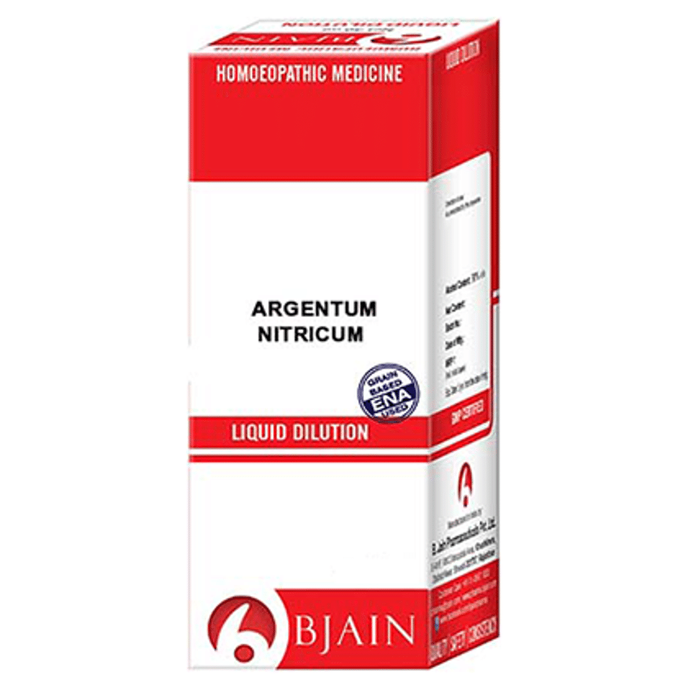 Bjain Argentum Nitricum Dilution 1000 CH