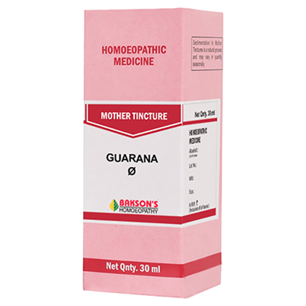 Bakson's Homeopathy Guarana Mother Tincture Q