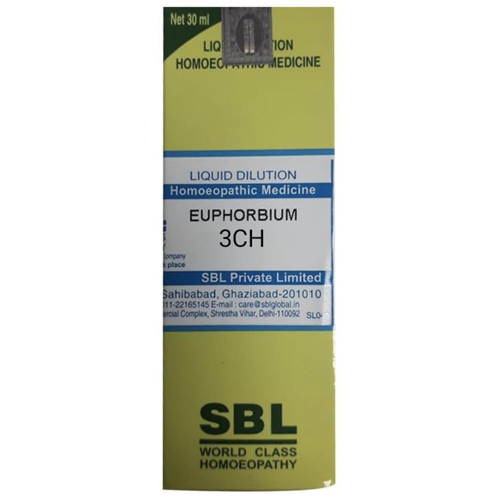 SBL Euphorbium Dilution 3 CH