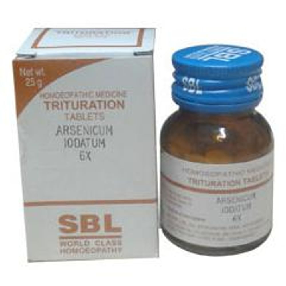 SBL Arsenic Iodatum Trituration Tablet 6X