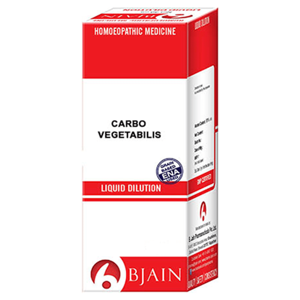 Bjain Carbo Vegetabilis Dilution 1000 CH